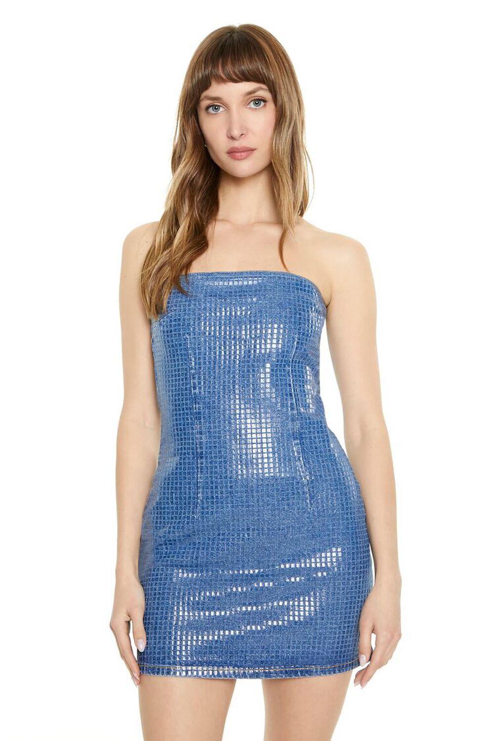 Bratz x F21 Textured Mini Tube Dress | Forever 21 Product Image