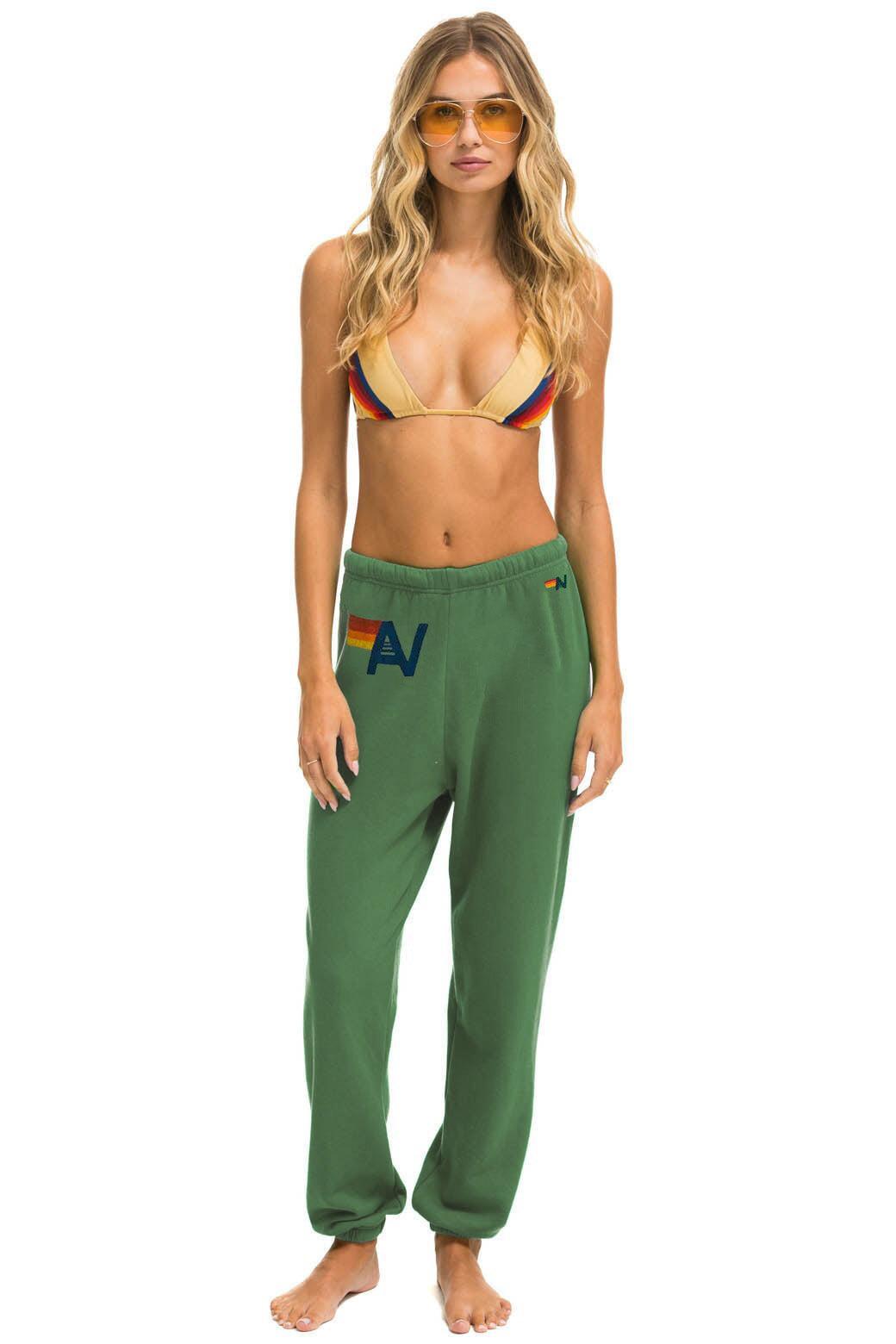 BOLT HEART SWEATPANTS - PALM Female Product Image