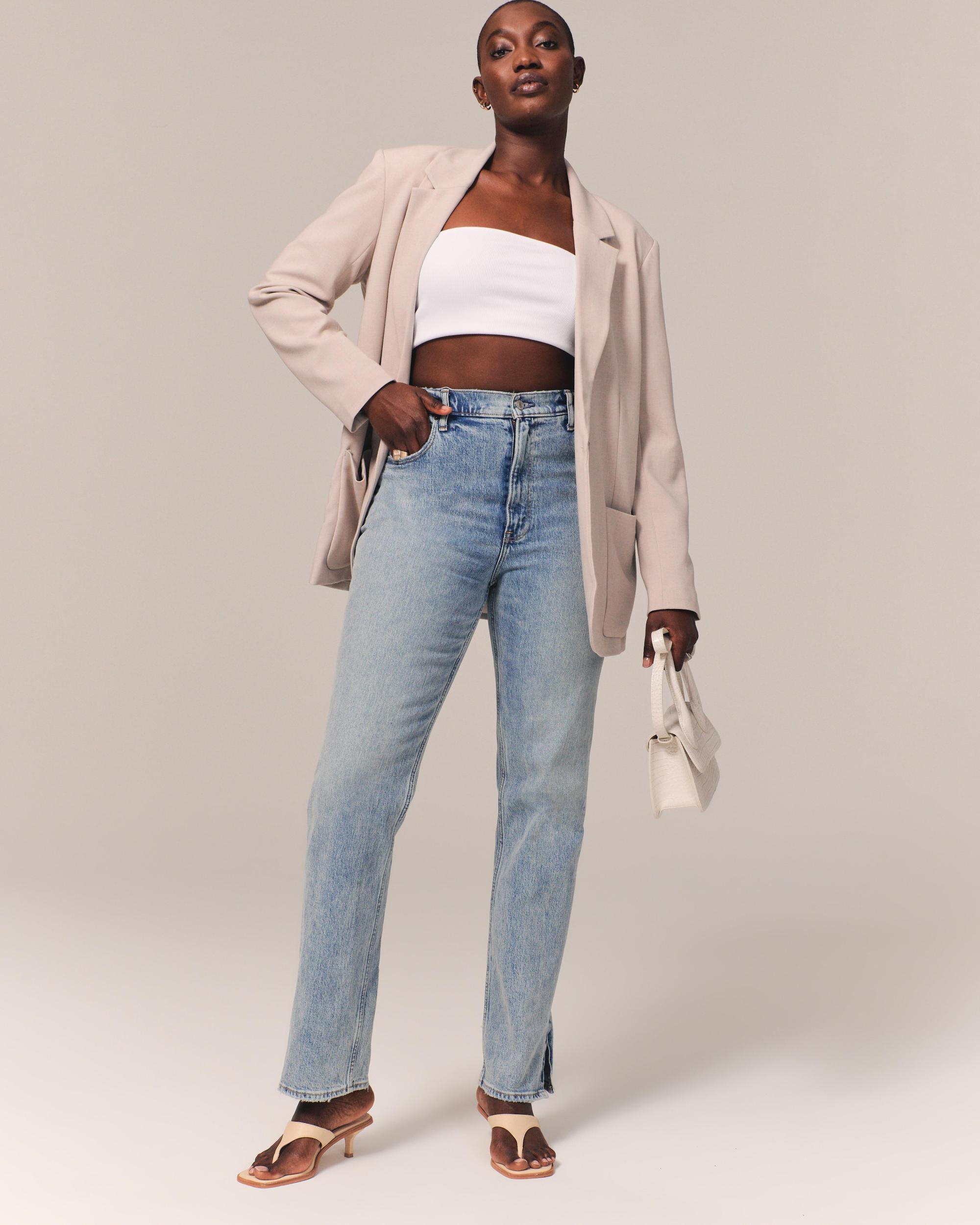 Ultra High Rise 90s Straight Jean Product Image