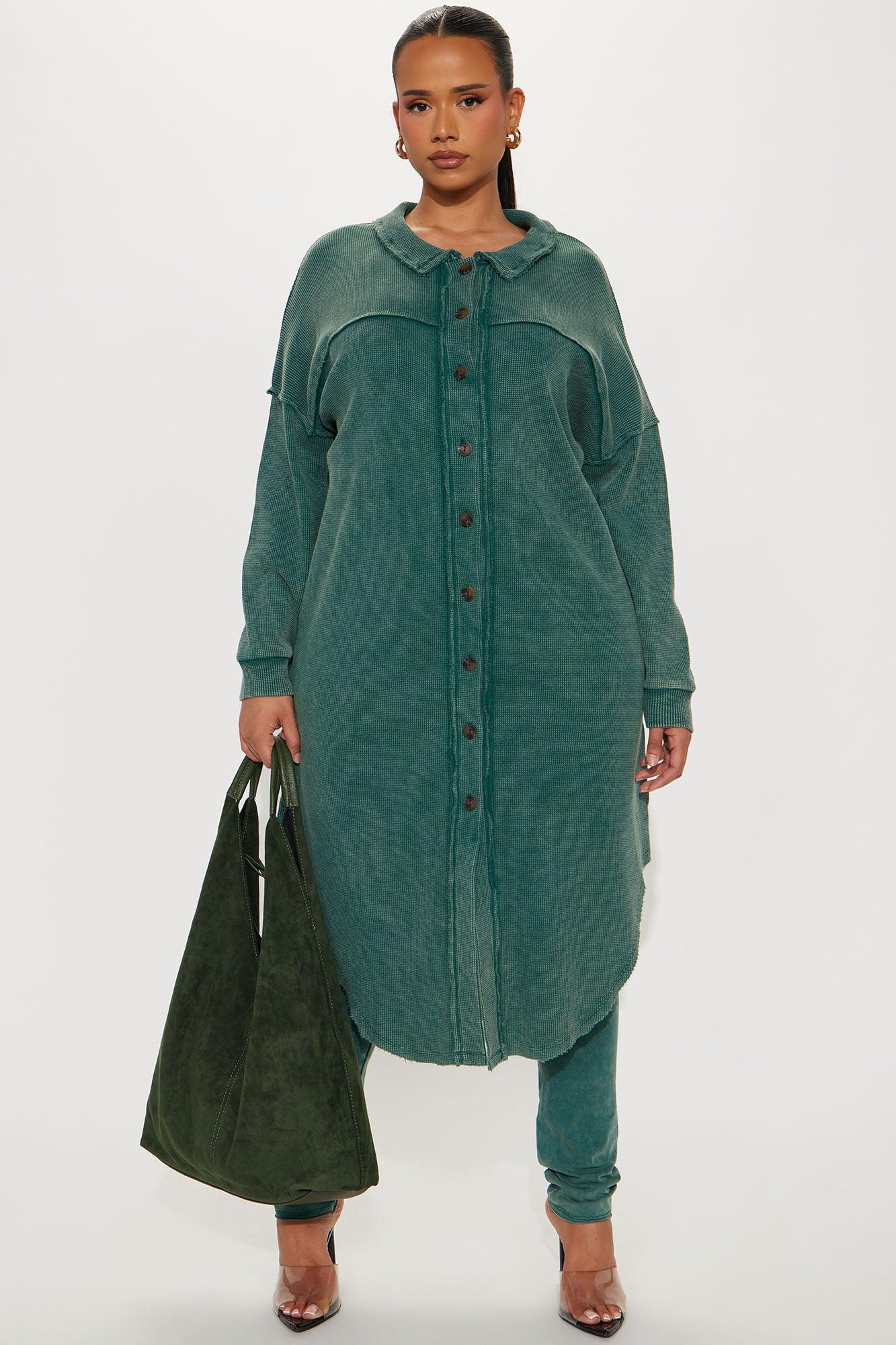 Cece Washed Legging Set - Olive Product Image