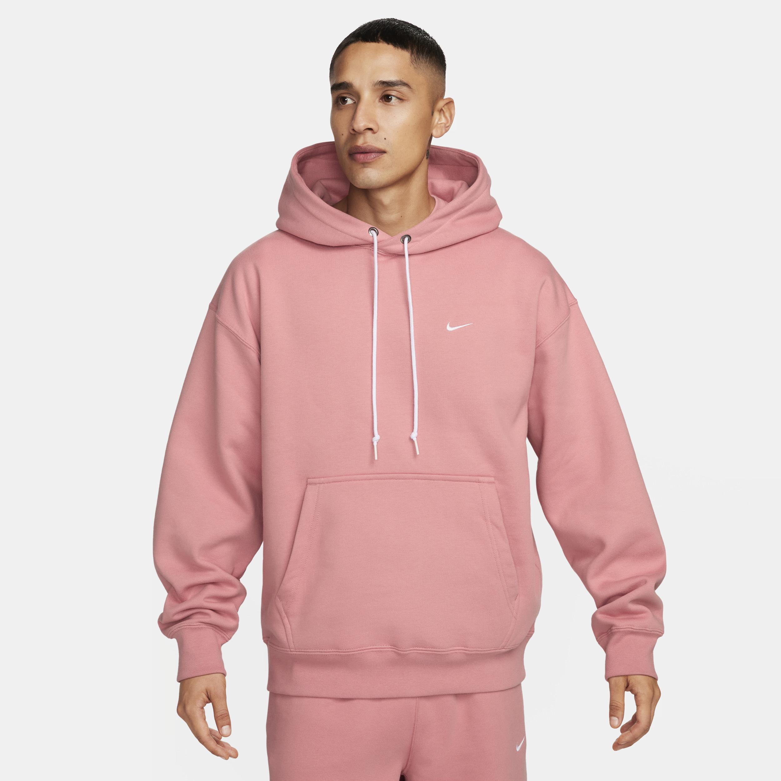Nike Men's Solo Swoosh Fleece Pullover Hoodie Product Image