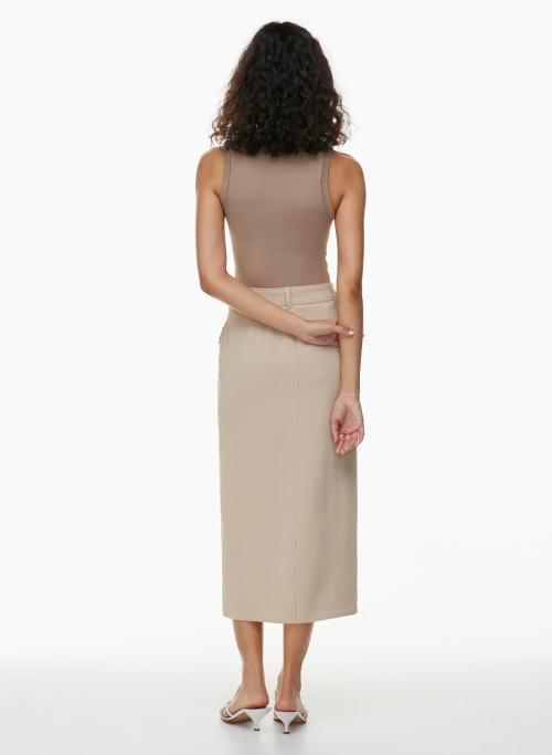 rib seamless crew tank Product Image