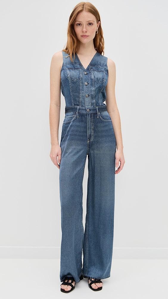 rag & bone Miramar Satin Sleeveless Jumpsuit | Shopbop Product Image