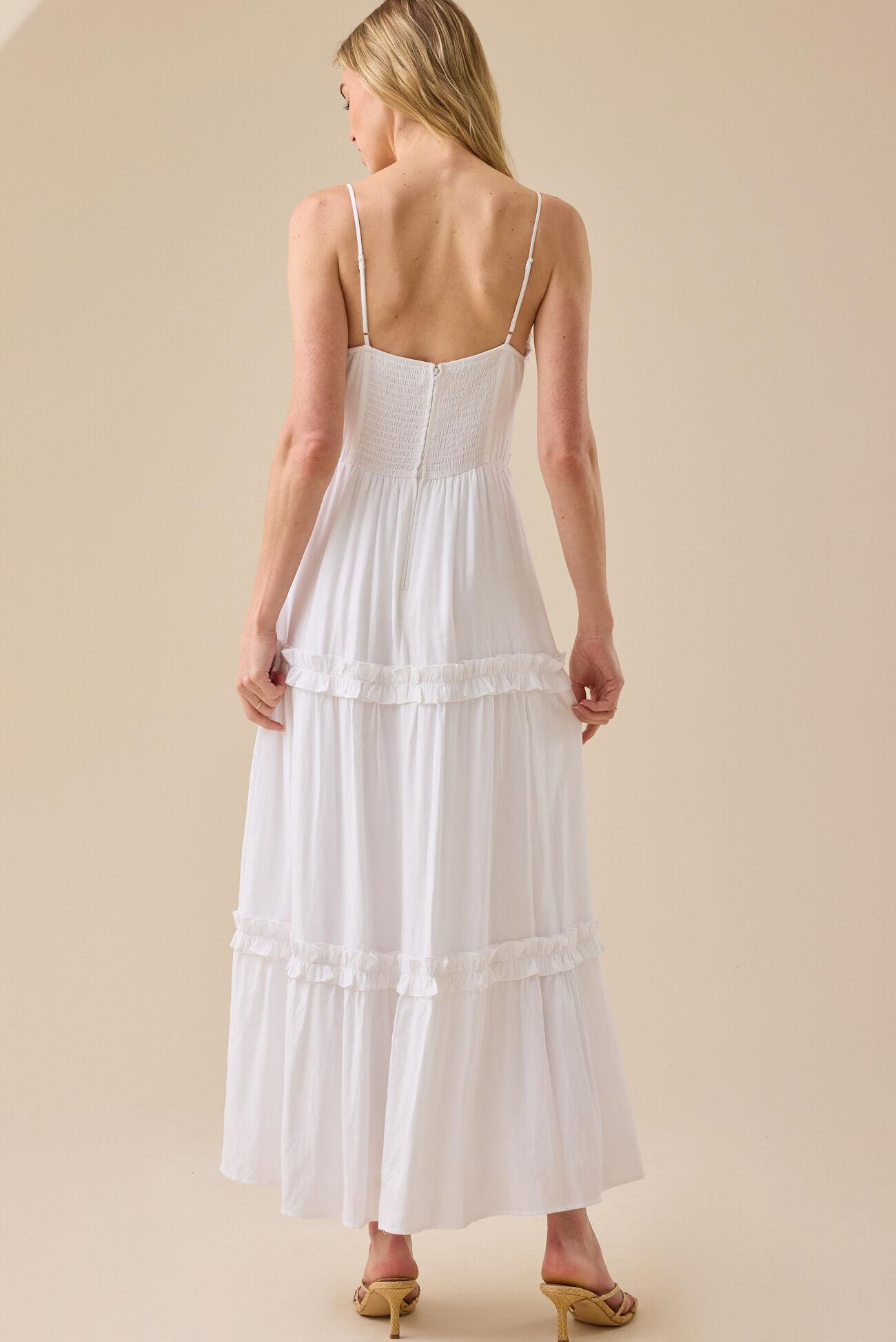Greer Ruffle Maxi Dress Product Image