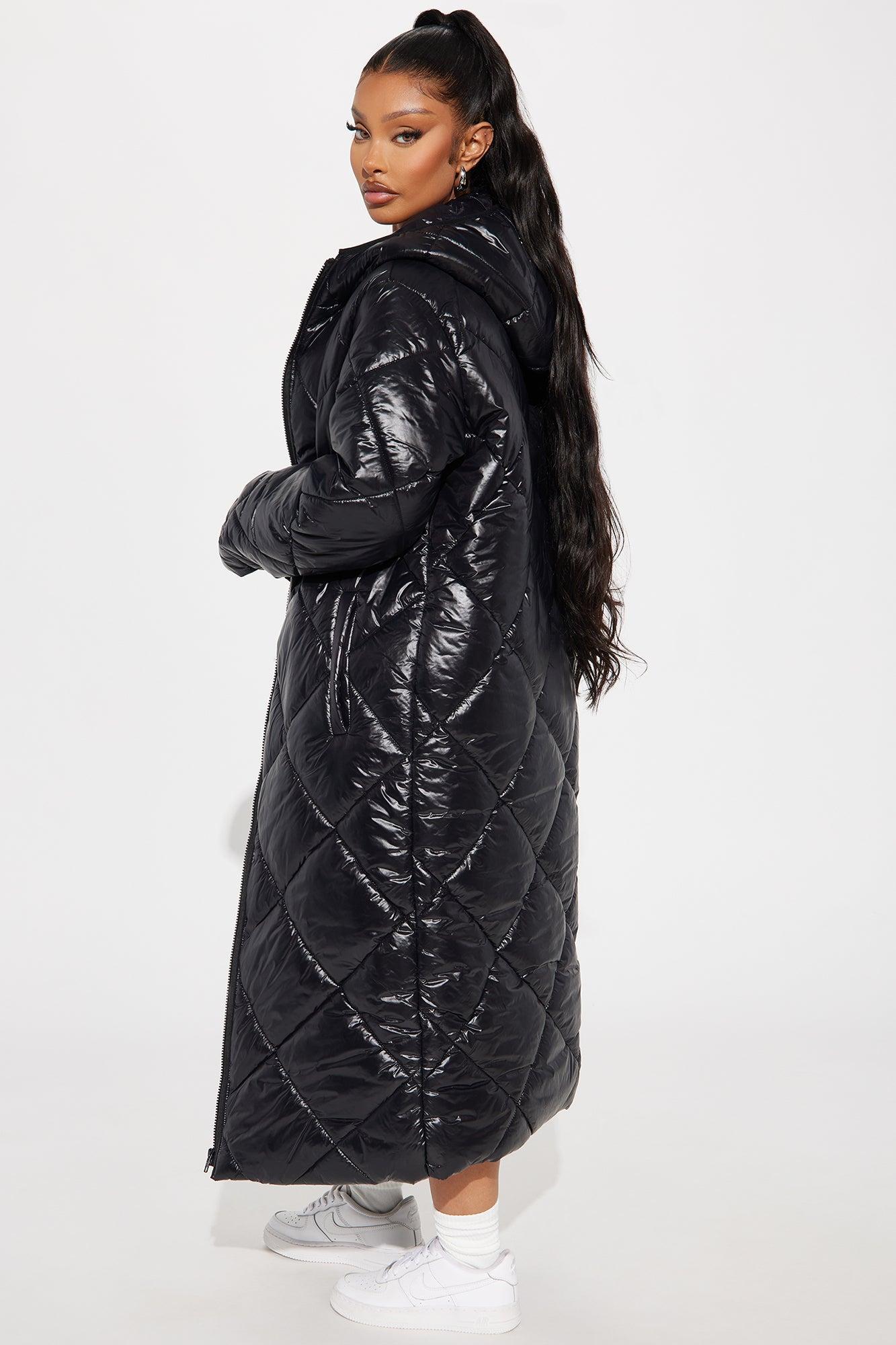 Everyday Swag Long Puffer - Black Product Image