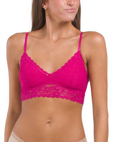 Pullover Lace Bralette for Women | Cotton/Nylon/Elastane Product Image