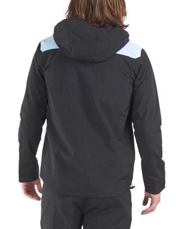 Woven Color Block Shell Jacket for Men | Polyester/Nylon Product Image