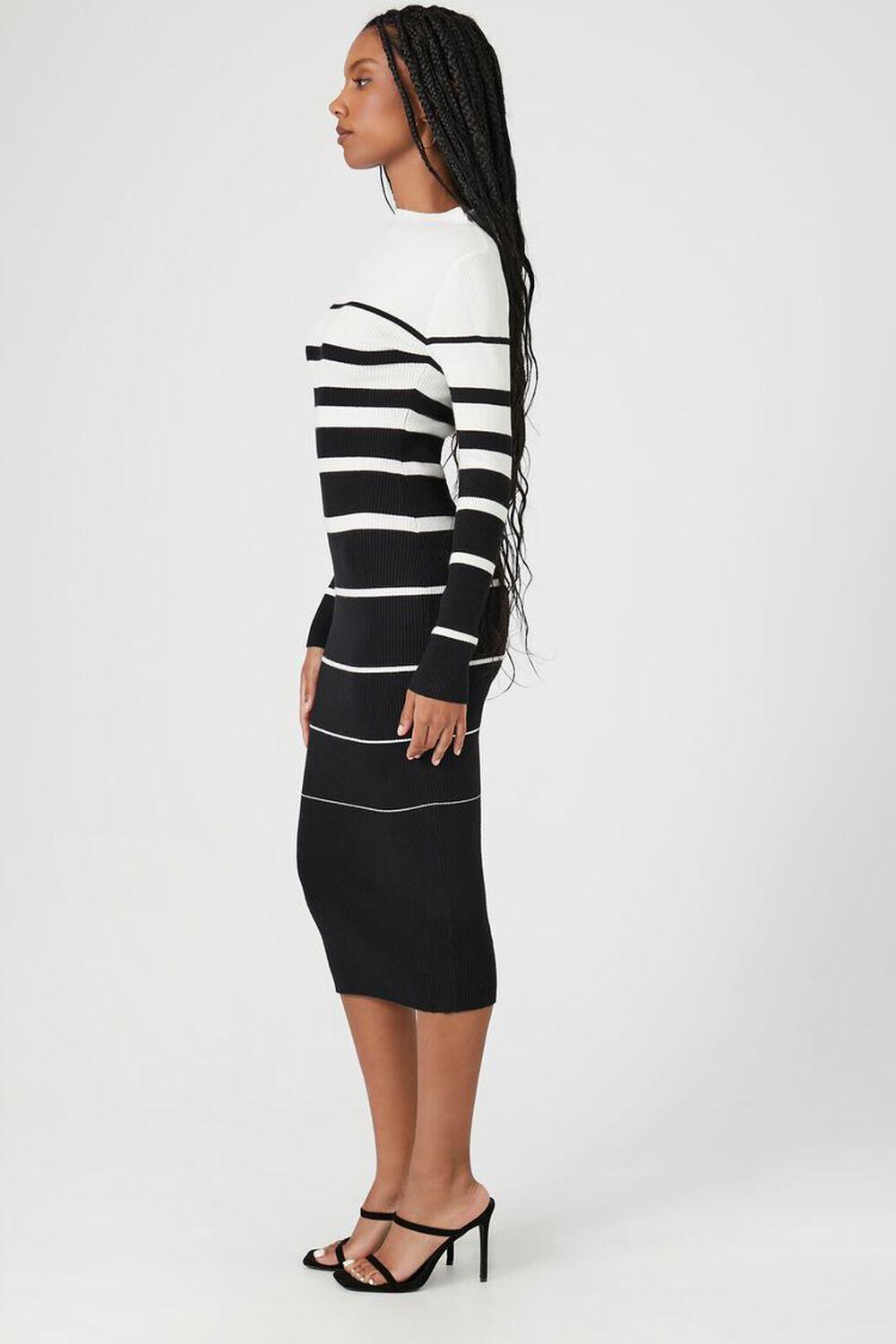 Striped Midi Sweater Dress | Forever 21 Product Image