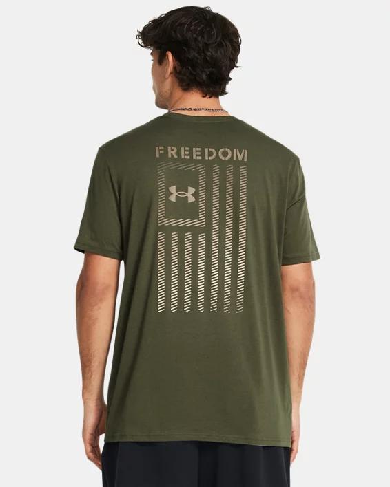 UA Freedom Flag Gradient Mens T-Shirt Product Image
