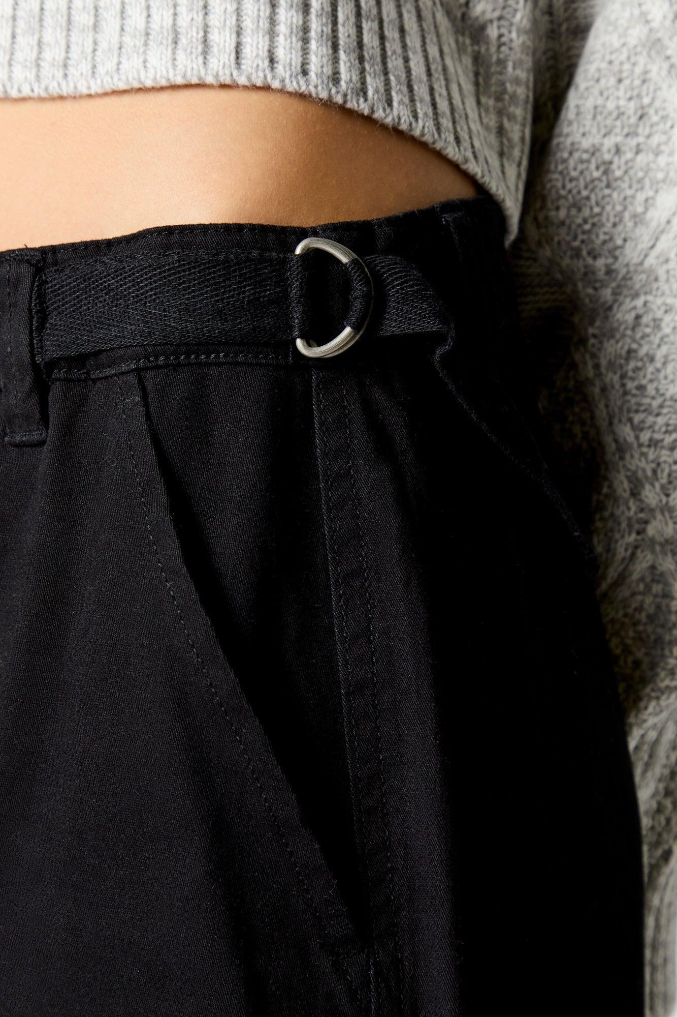 Adjustable Waist Baggy Cargo Pant Female Product Image