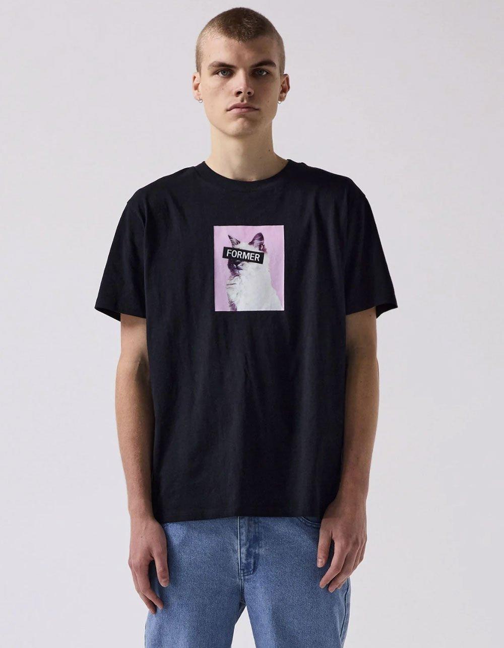 FORMER Charm Mens Tee - BLACK Product Image