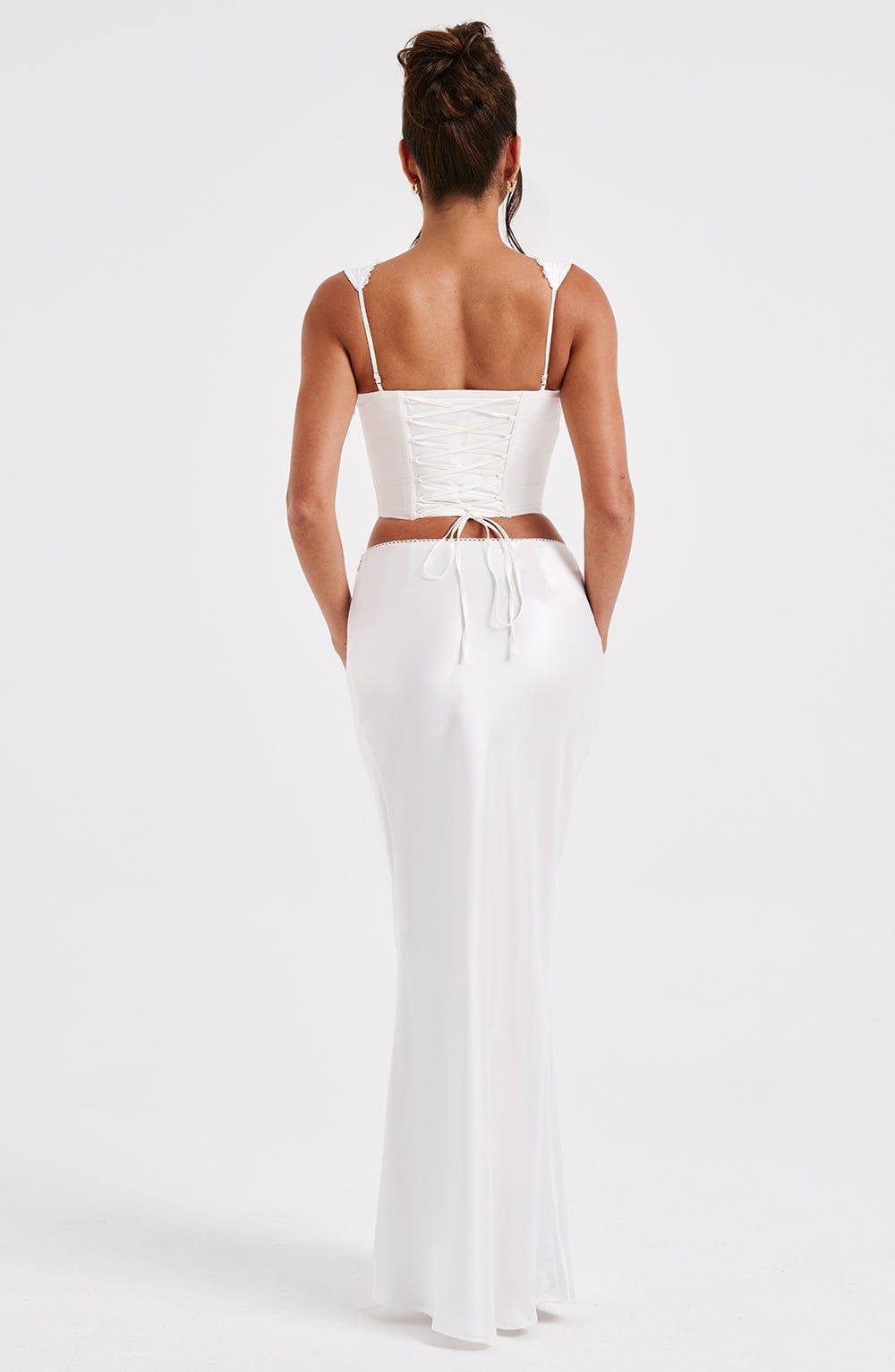 Sydney Maxi Skirt - Ivory Product Image