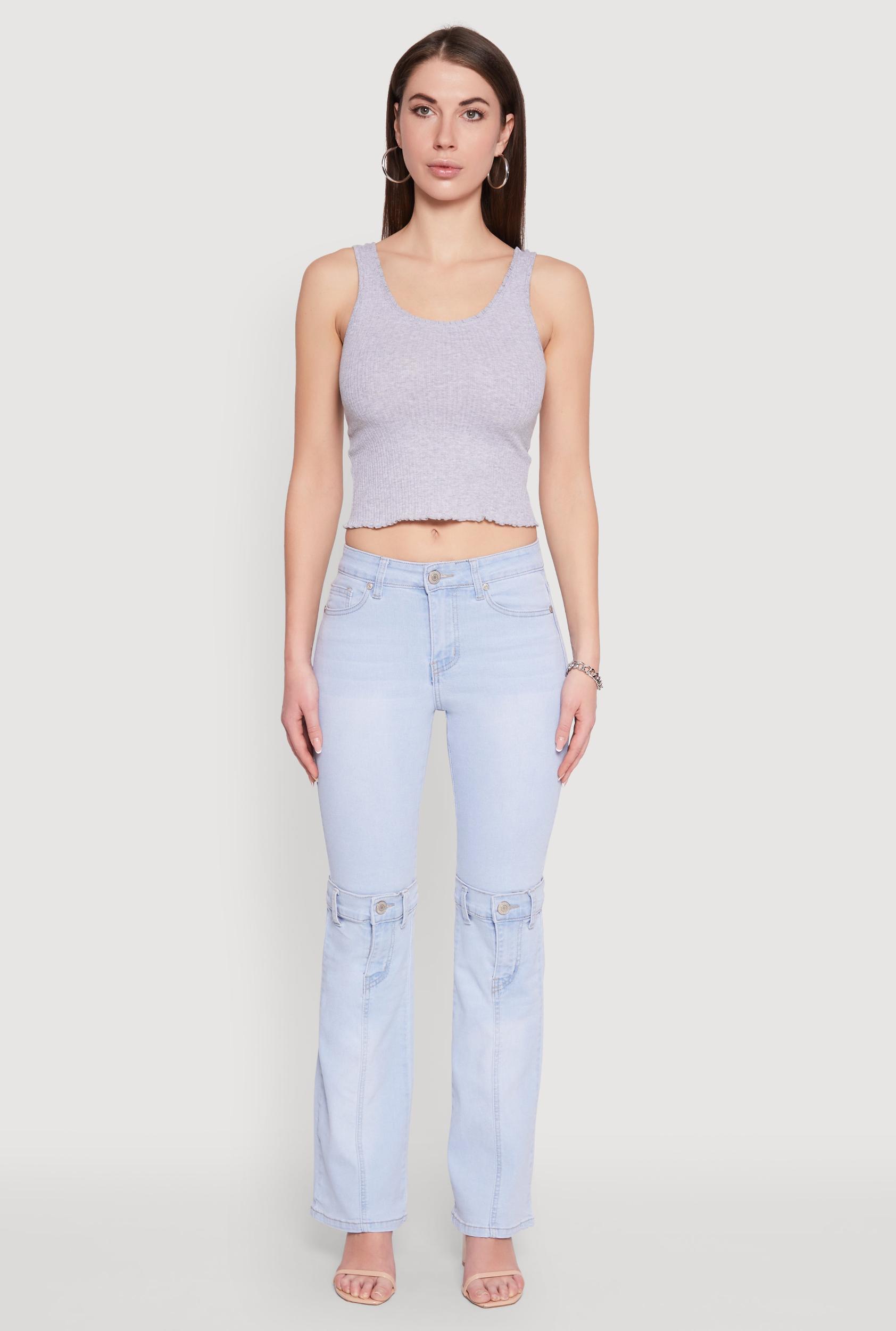 Womens VIP Convertible Straight Leg Jeans Product Image