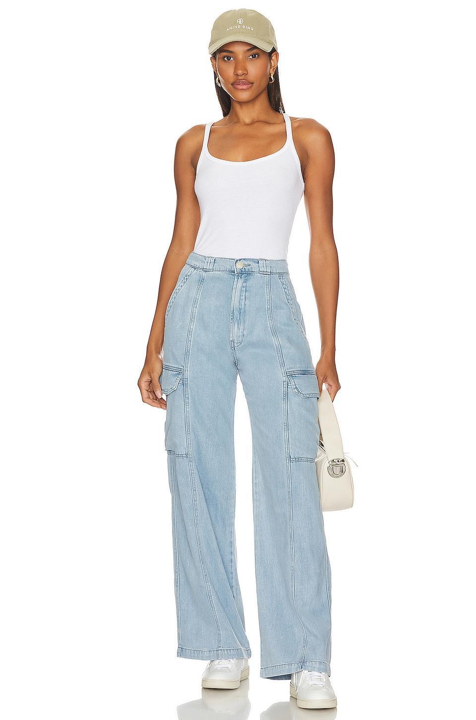 High Rise Wide Leg Cargo Hudson Jeans Product Image