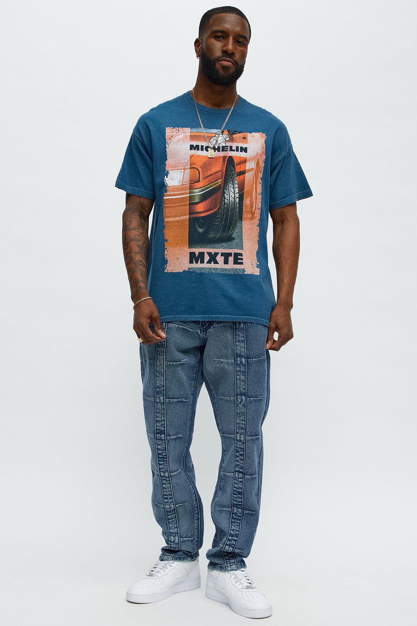 Michelin MXTE Short Sleeve Tee - Blue Male Product Image