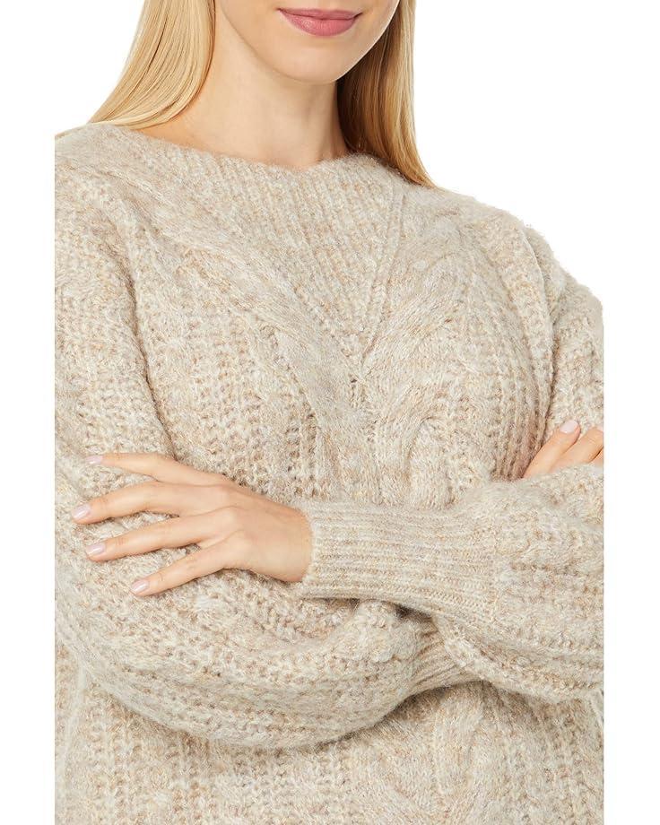 Quilted Sweatshirt 1/4 Zip Pullover Long Sleeve Product Image