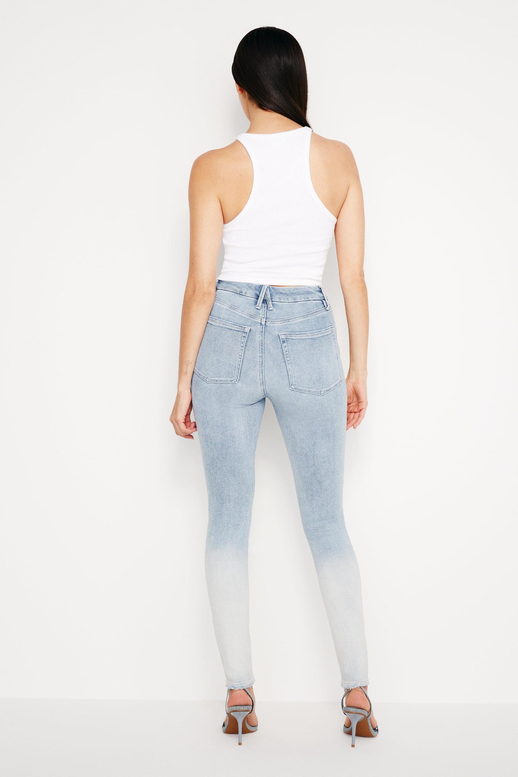 GOOD WAIST SKINNY JEANS | INDIGO663 Product Image