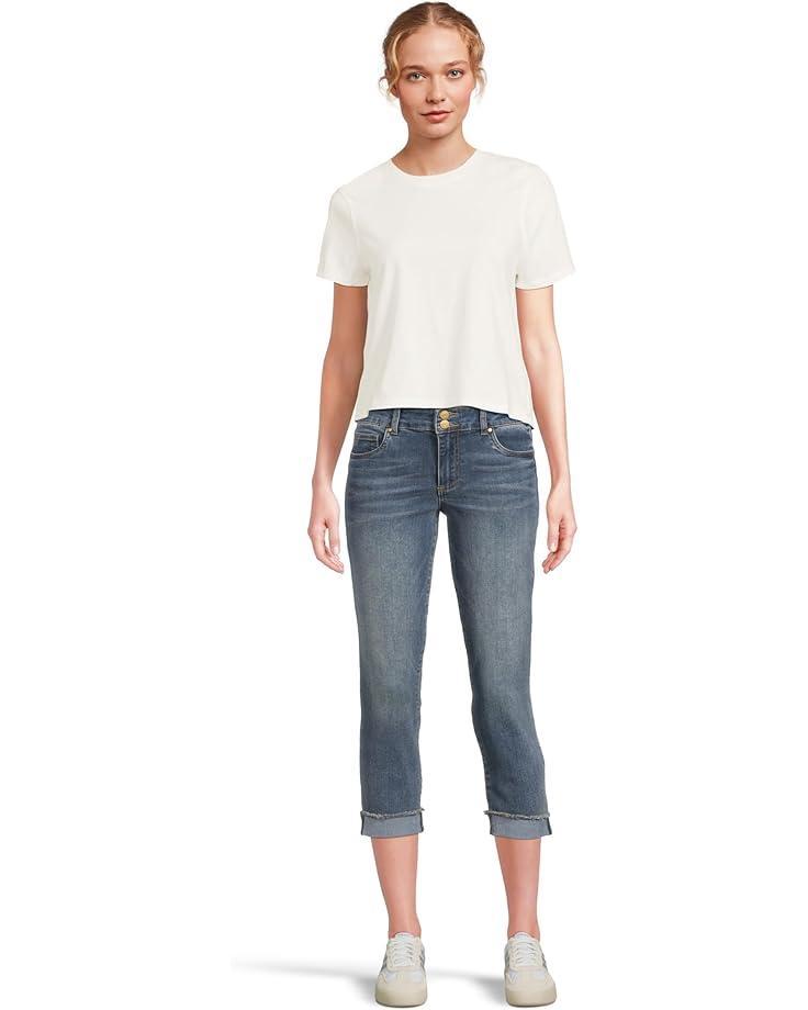 Amy Crop Straight Leg Roll Up Product Image