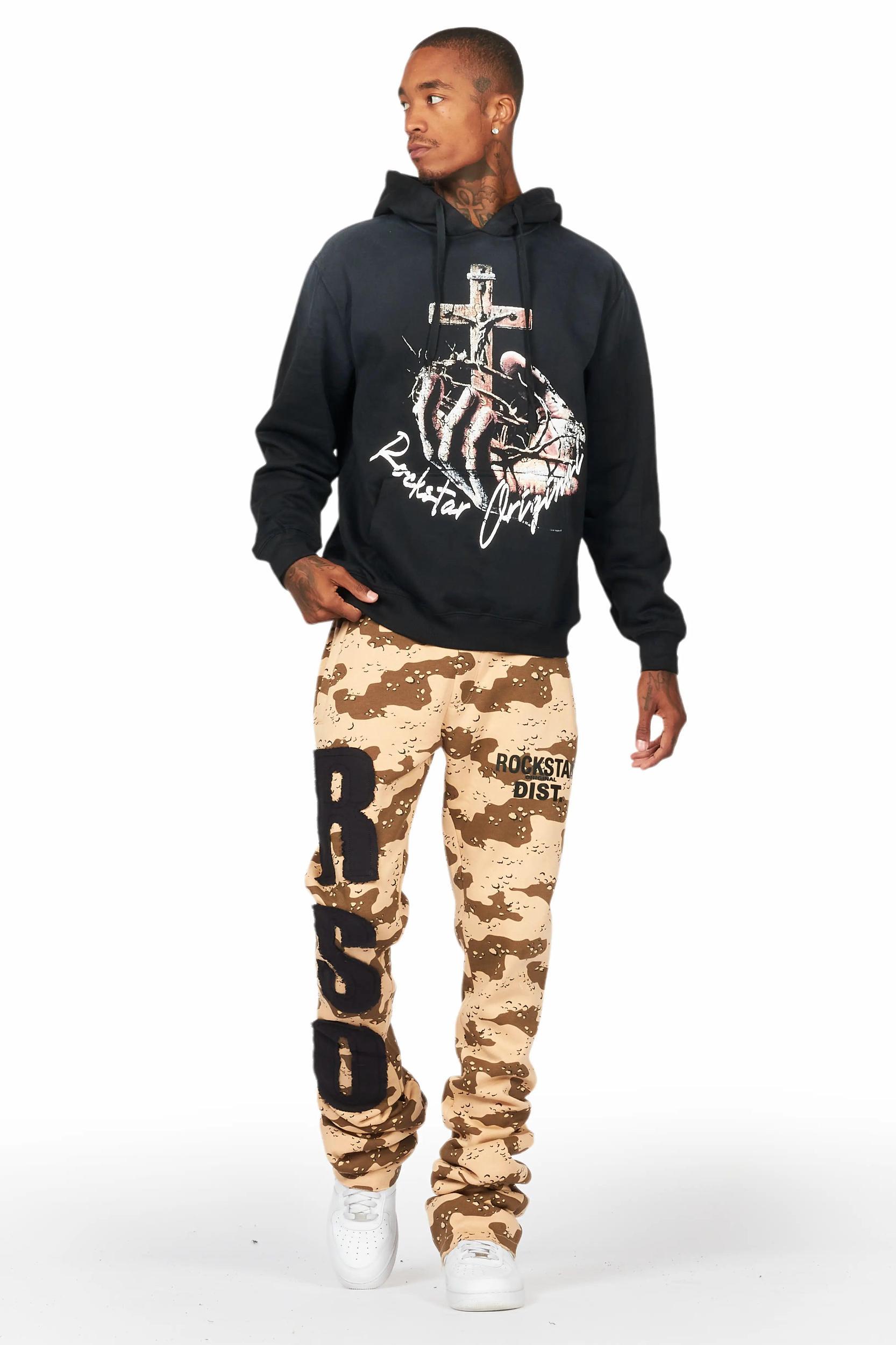 Bansi Desert Camo Super Stacked Trackpant Male Product Image