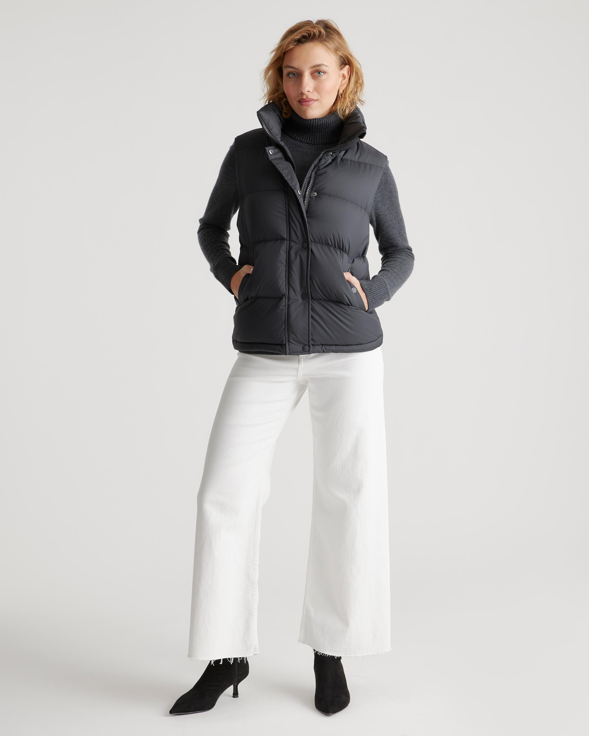 Quince | Women's Responsible Down Puffer Vest Recycled Polyester Product Image