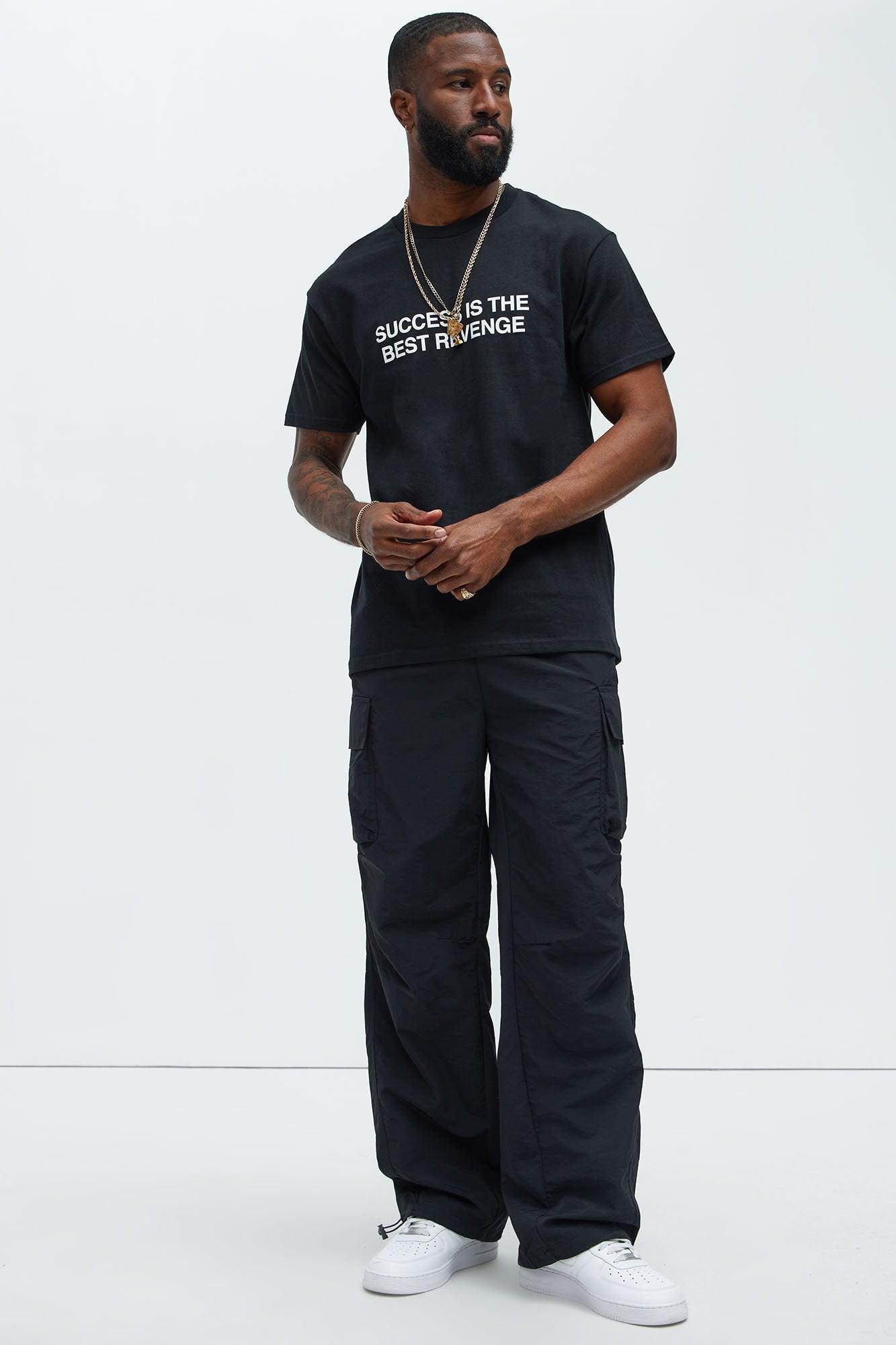 Success Is The Best Revenge Short Sleeve Tee - Black Product Image