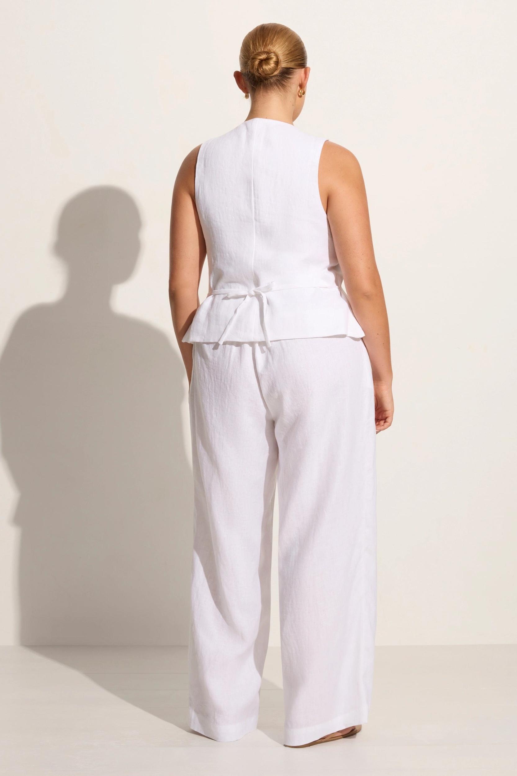 Duomo Pant White - Final Sale Product Image