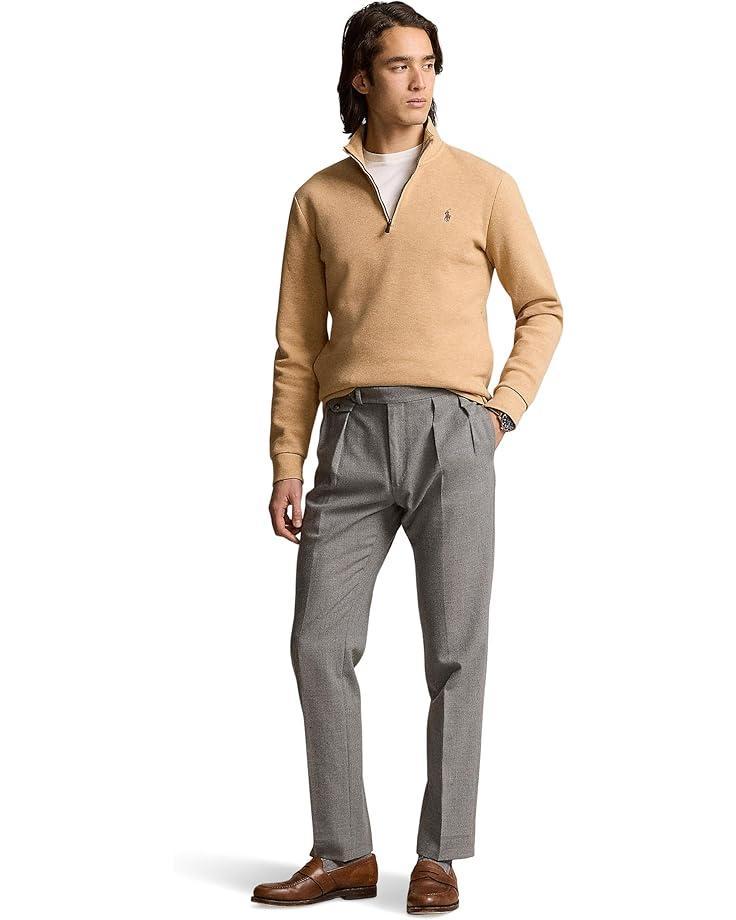 Men's Polo Ralph Lauren Double-Knit Mesh 1/4 Zip Pullover Product Image
