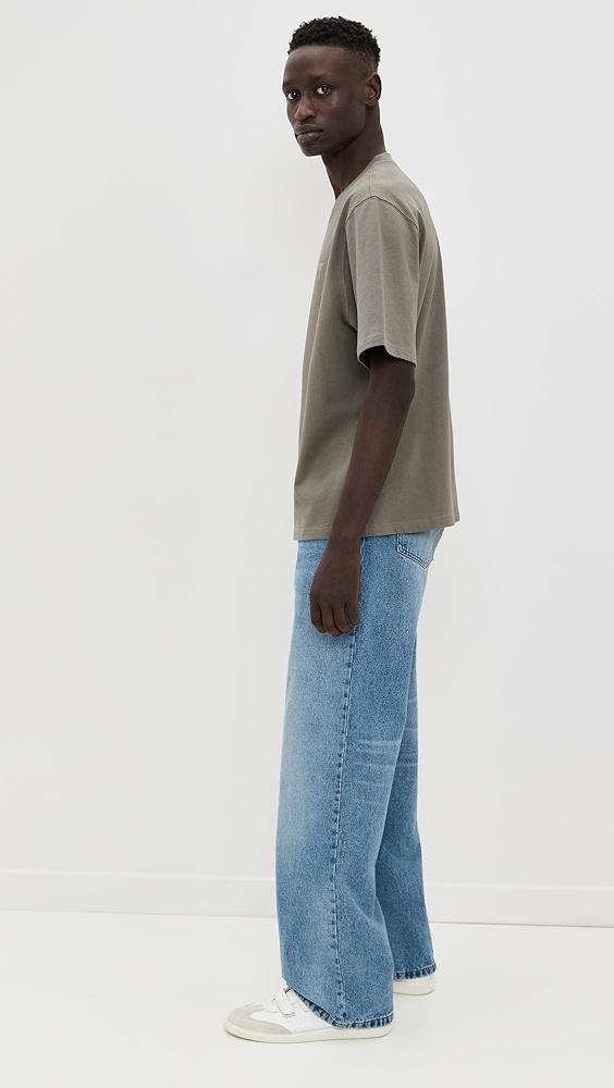 AMI ADC Boxy Fit Tonal Logo Tee | Shopbop Product Image