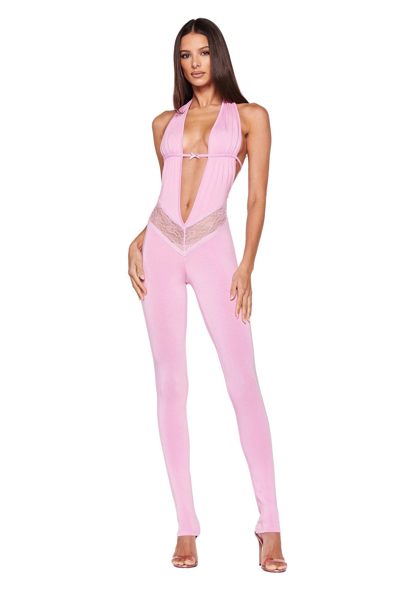 ASTORA JUMPSUIT - PINK Product Image