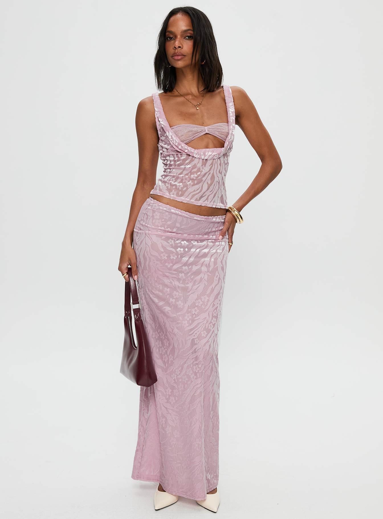 Delilah Top Pink Product Image