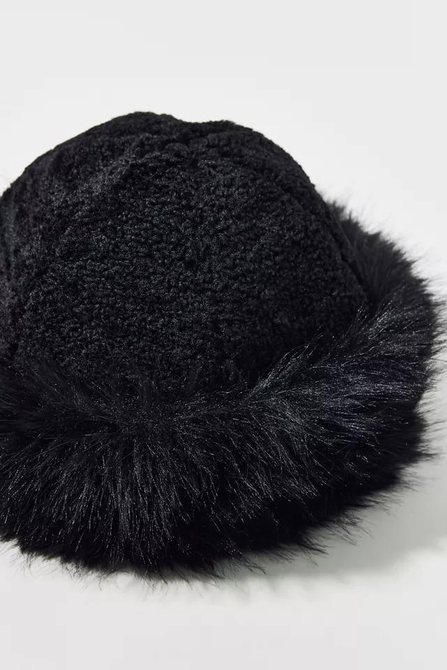 Faux Fur Cuff Fleece Hat Product Image
