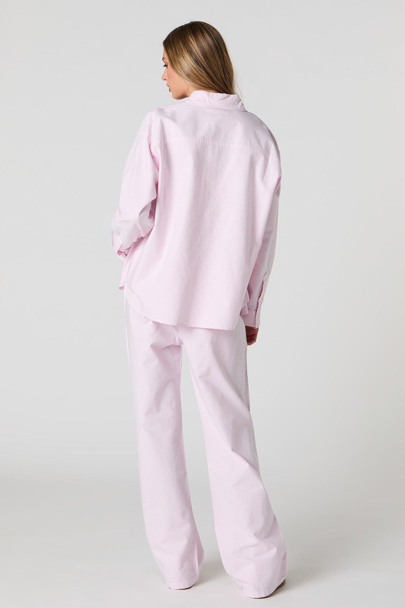 Drawstring Wide Leg Pant Female Product Image