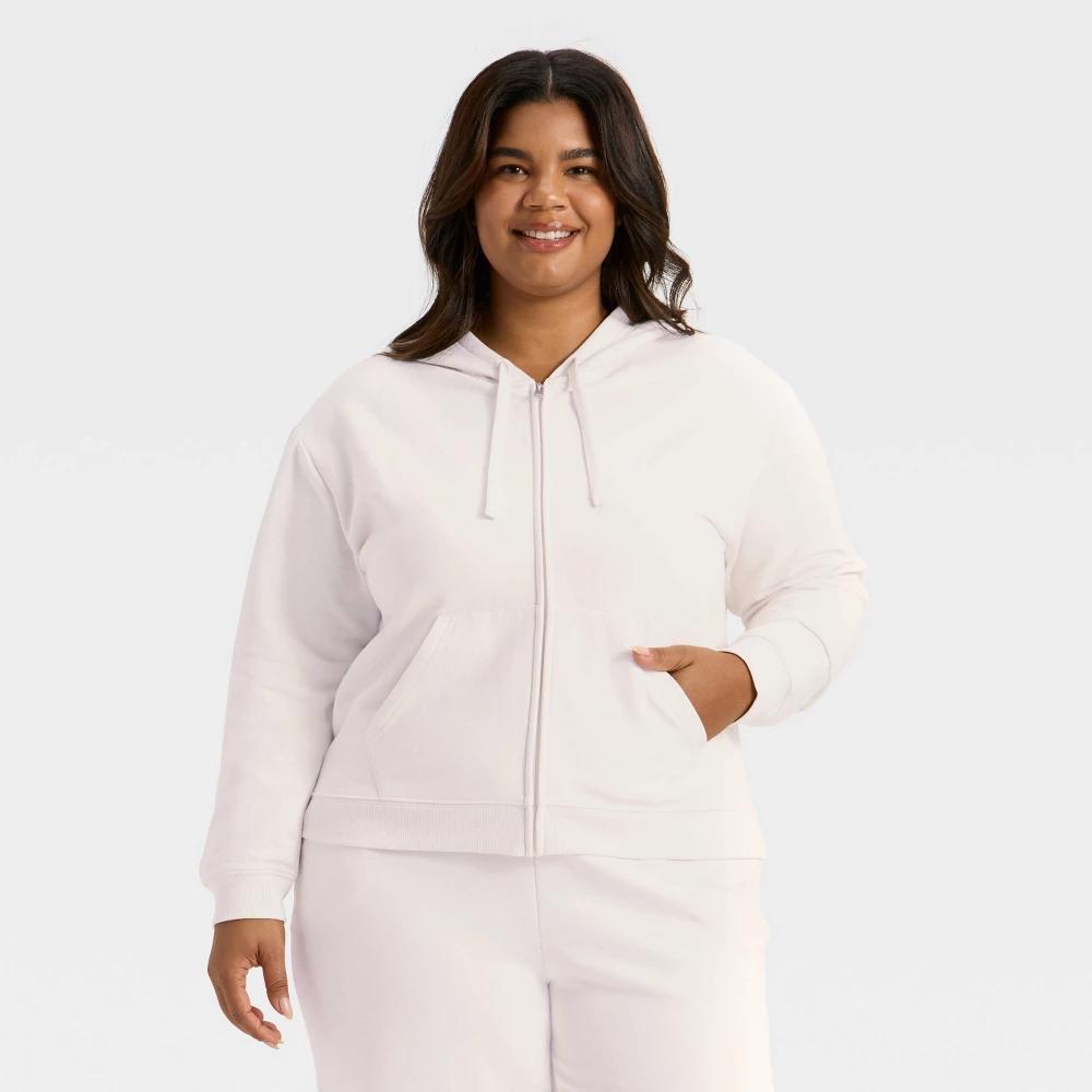 Women's Fleece Zip-Up Sweatshirt - Auden™ Product Image