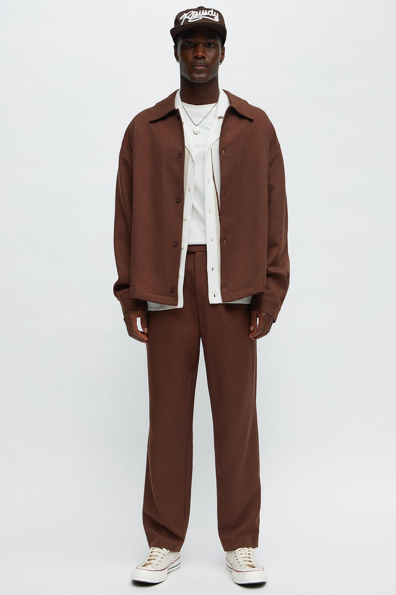 Relaxed Mara Overshirt - Brown Product Image