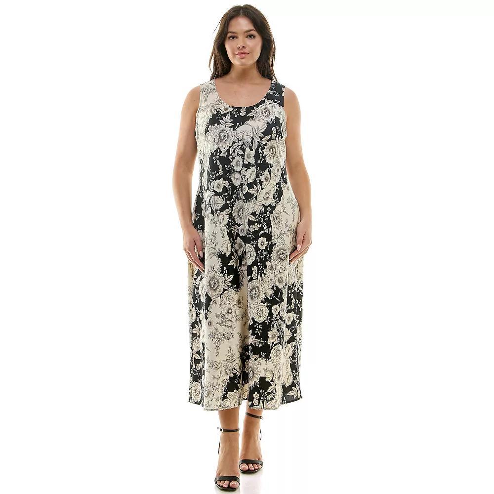 Plus Size Luxology Satin Slip Dress, Womens Product Image