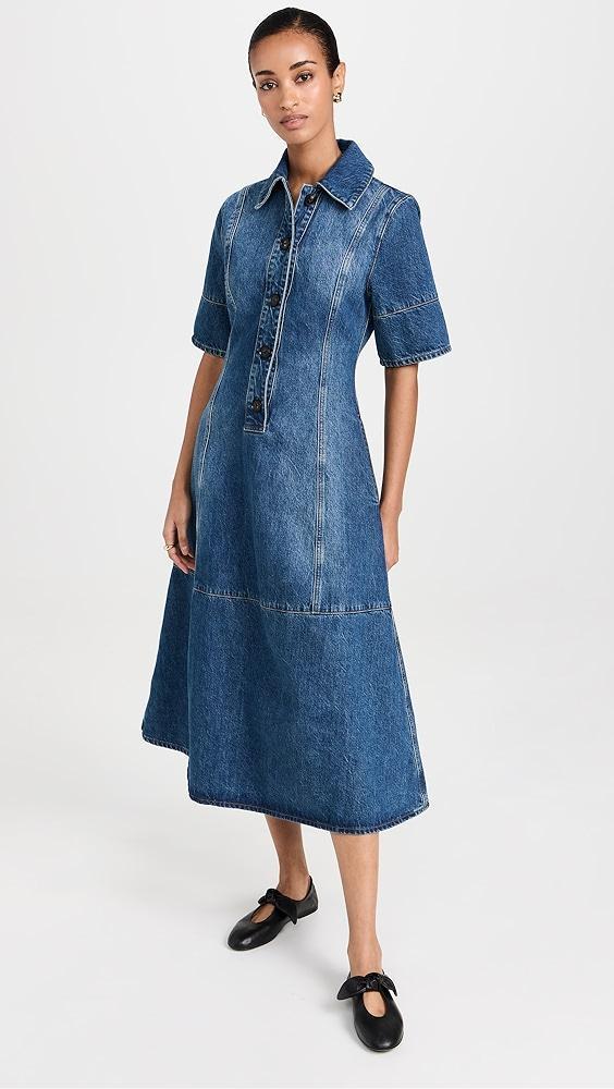 CO Half Placket Dress | Shopbop Product Image