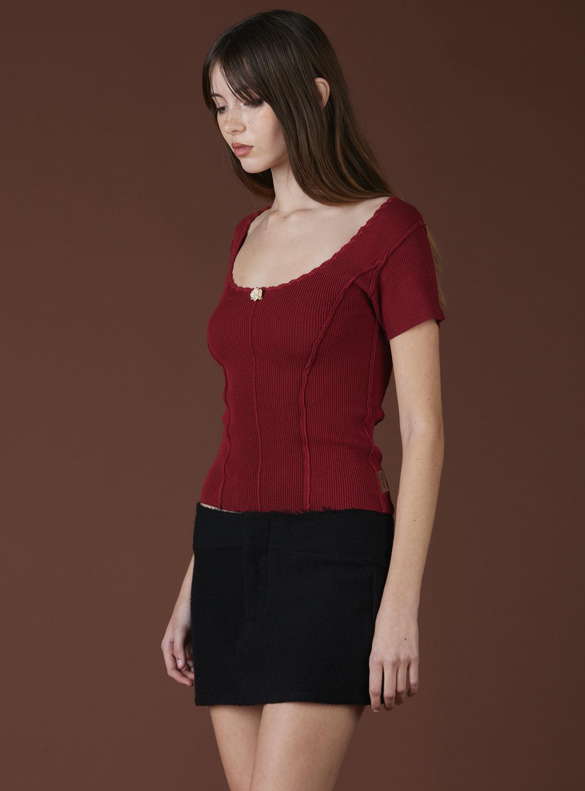 XAE Ribbed Top Female Product Image