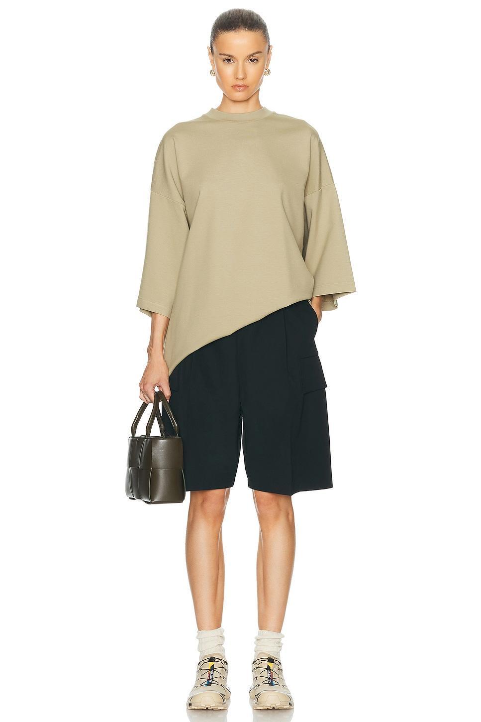 Wool Cotton Cargo Short Product Image