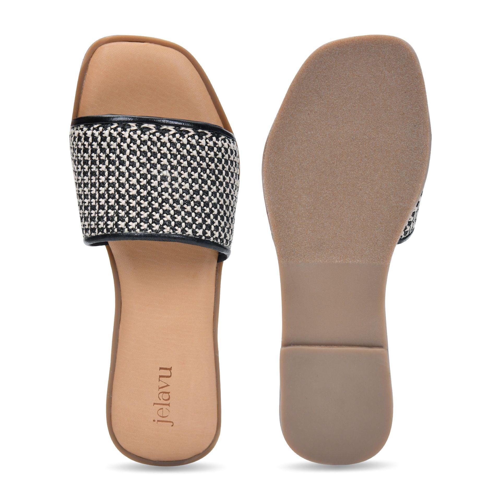 Delicate - Black Sandals Product Image