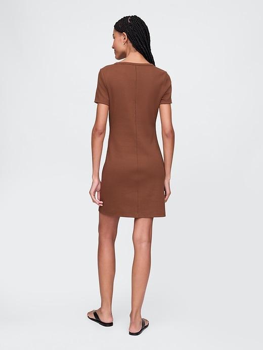 Rib Mini T-Shirt Dress Product Image