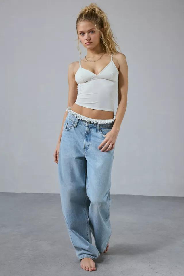 Out From Under Je T'aime Mesh Cropped Cami Product Image