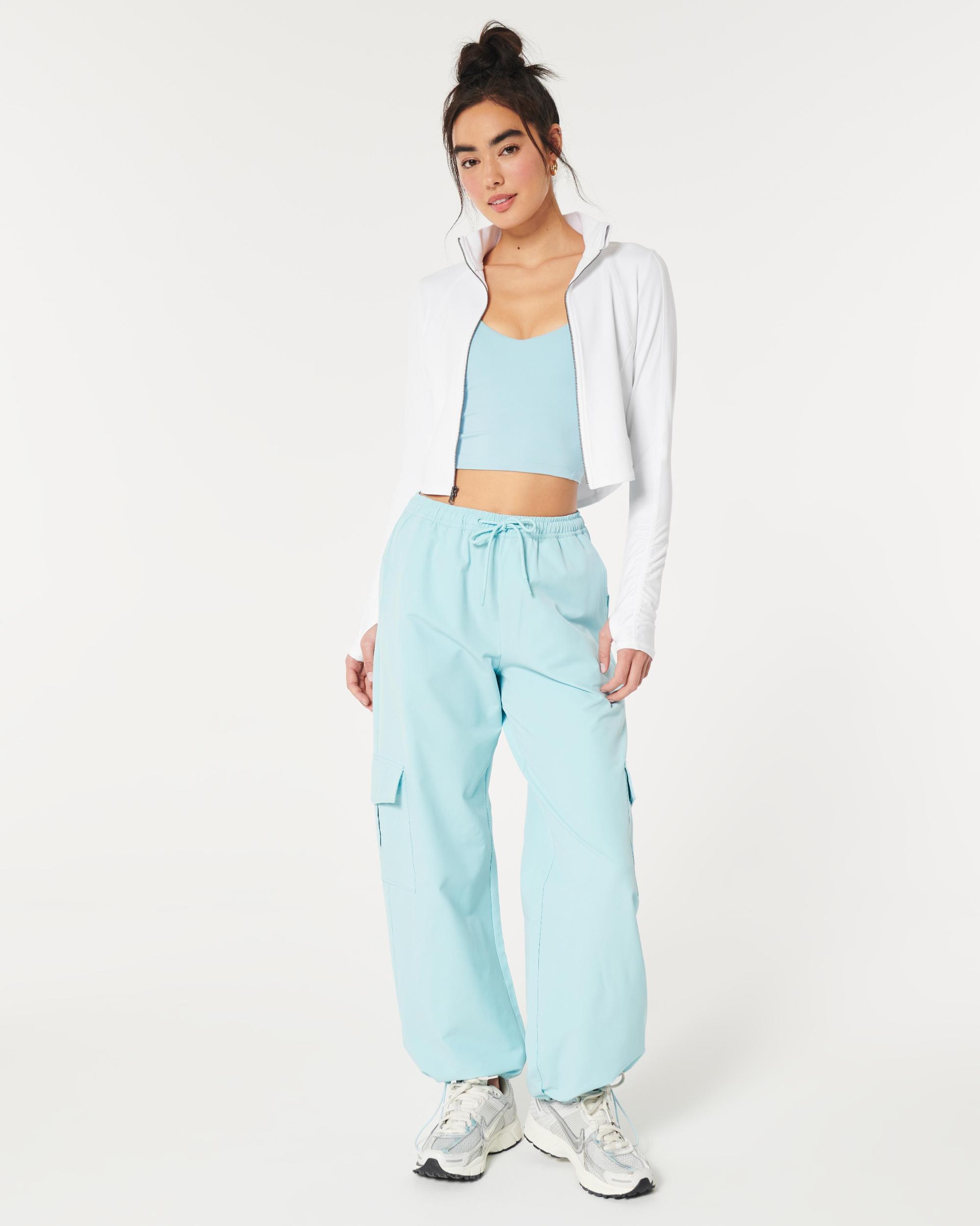 Gilly Hicks Active Recharge Crop Zip-Up Jacket Product Image