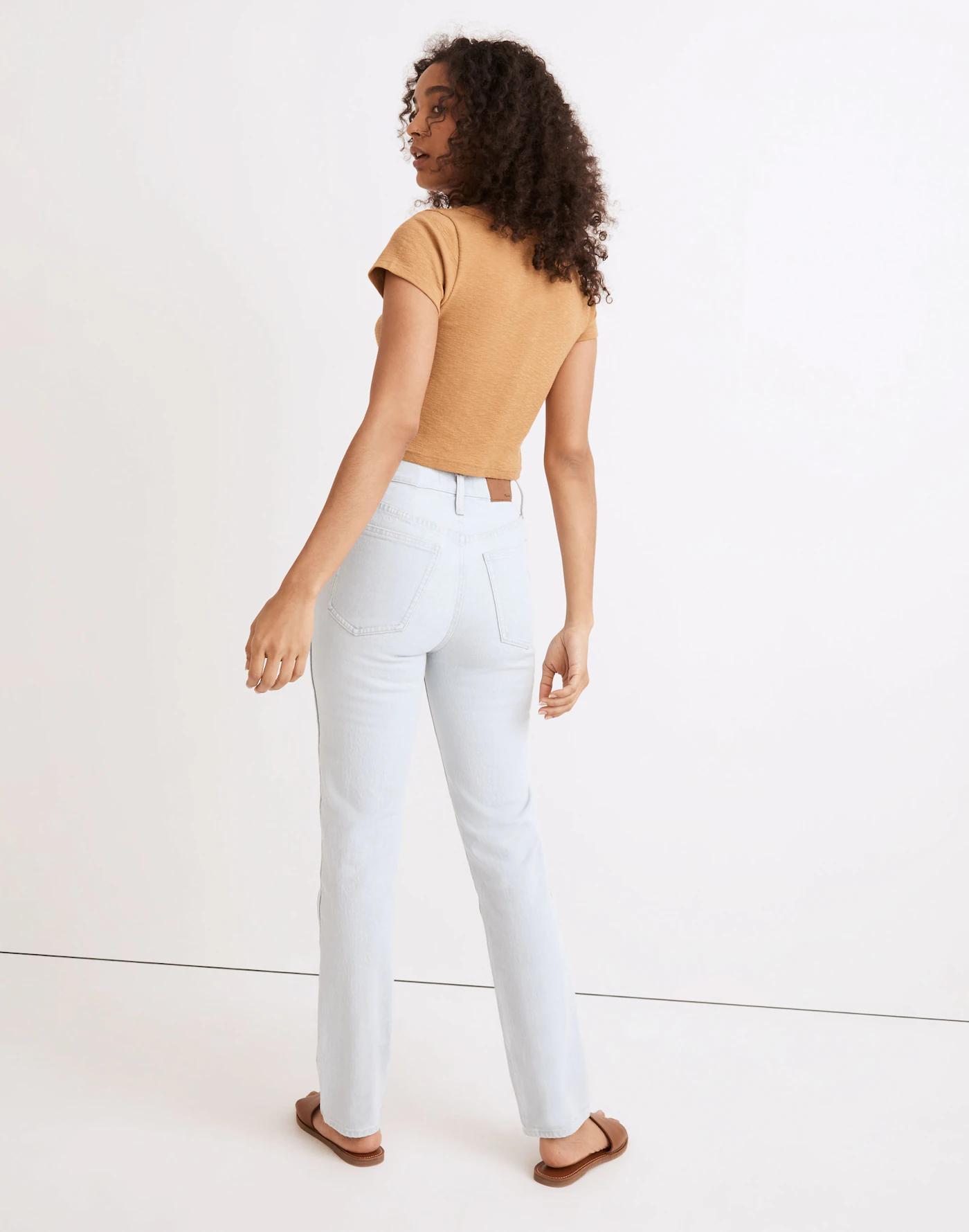 The Perfect Vintage Jean in Blaketon Wash: Retro Yoke Edition Product Image