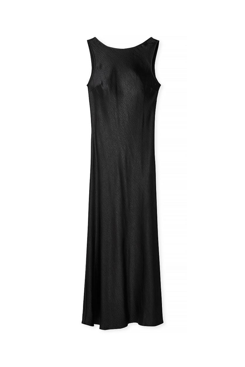 Satin Midi Dress Product Image