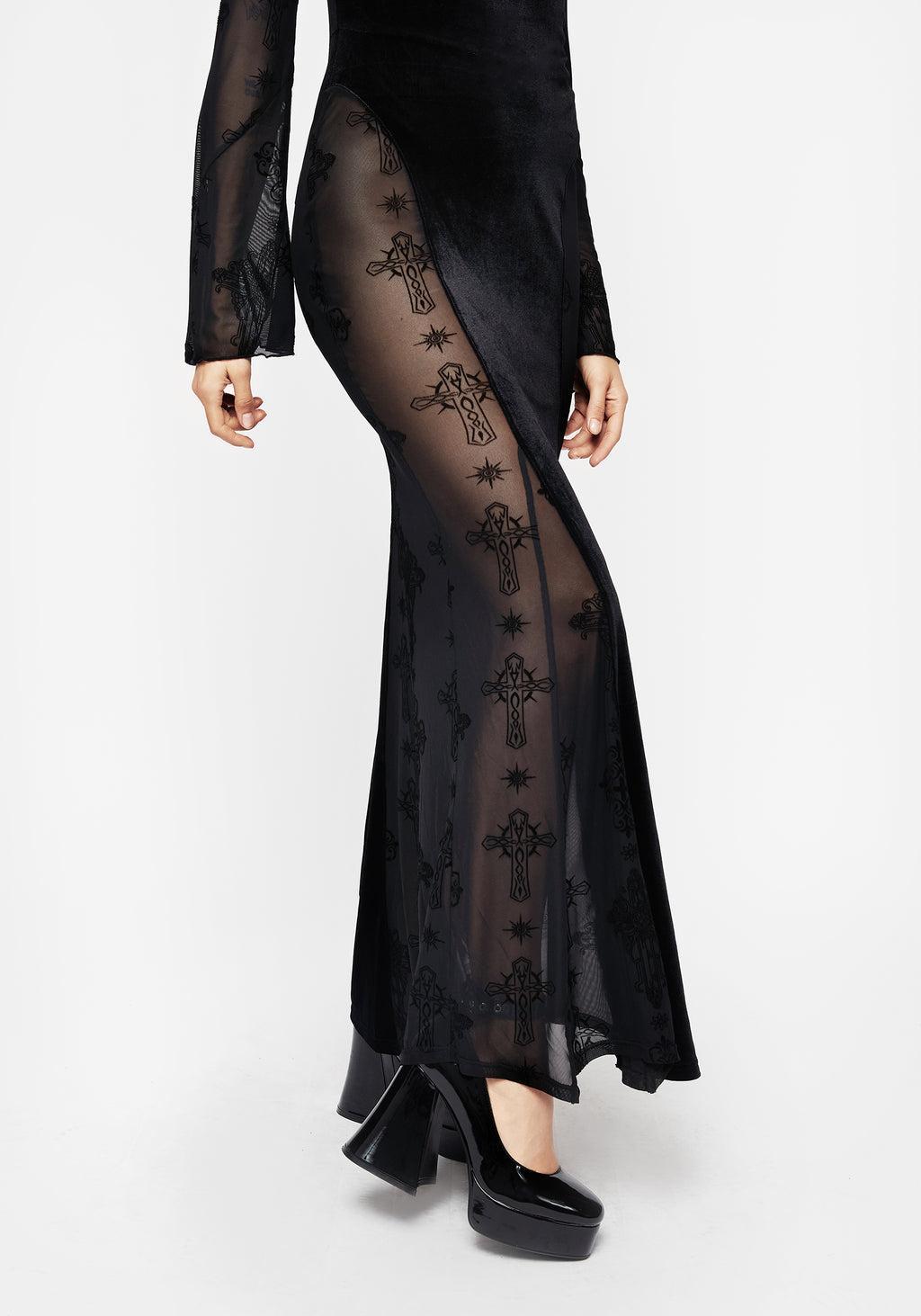 Priestess Lace Maxi Gown Product Image