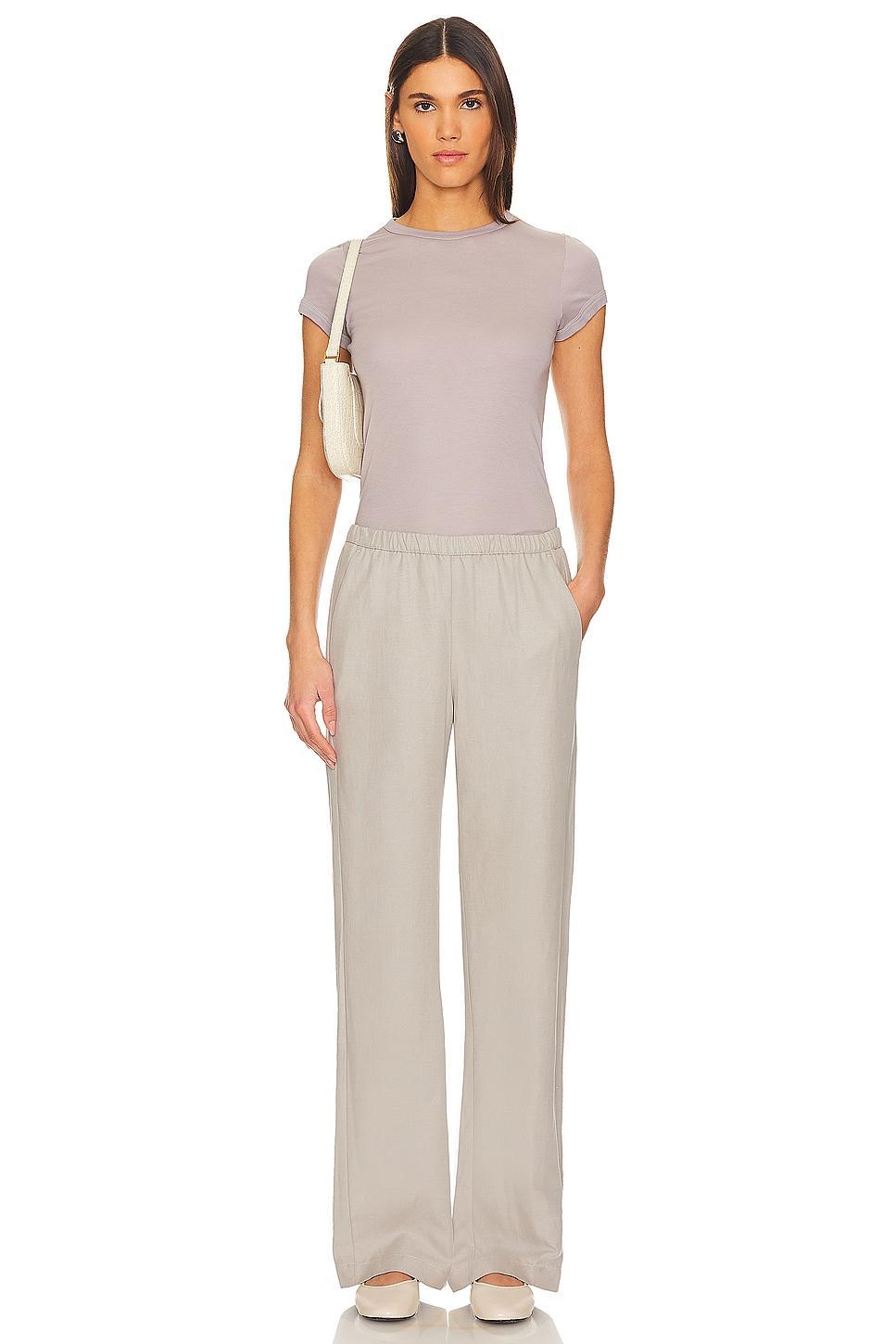 Supima Cotton Cap Sleeve Crew Product Image