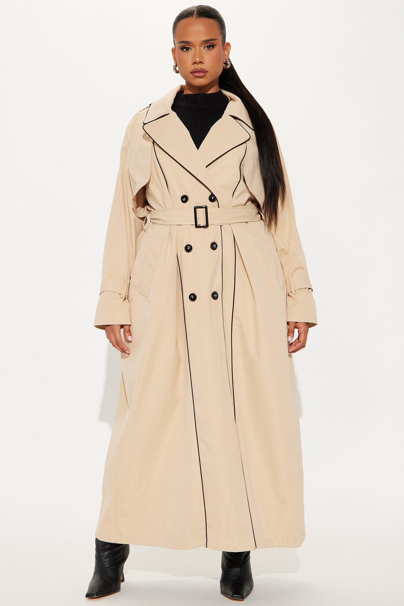 Always Classic Belted Trench - Khaki Product Image