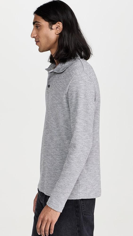 Vince Sunfaded Thermal Polo | Shopbop Product Image