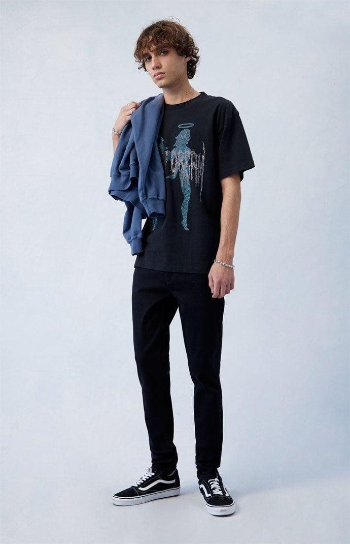 Men's High Stretch Stacked Skinny Jeans - 36W x 32L Product Image