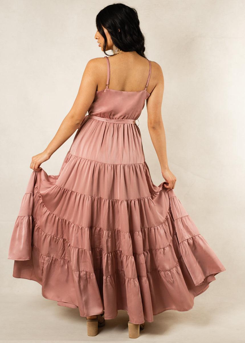 Zayla Dress in Mauve Female Product Image
